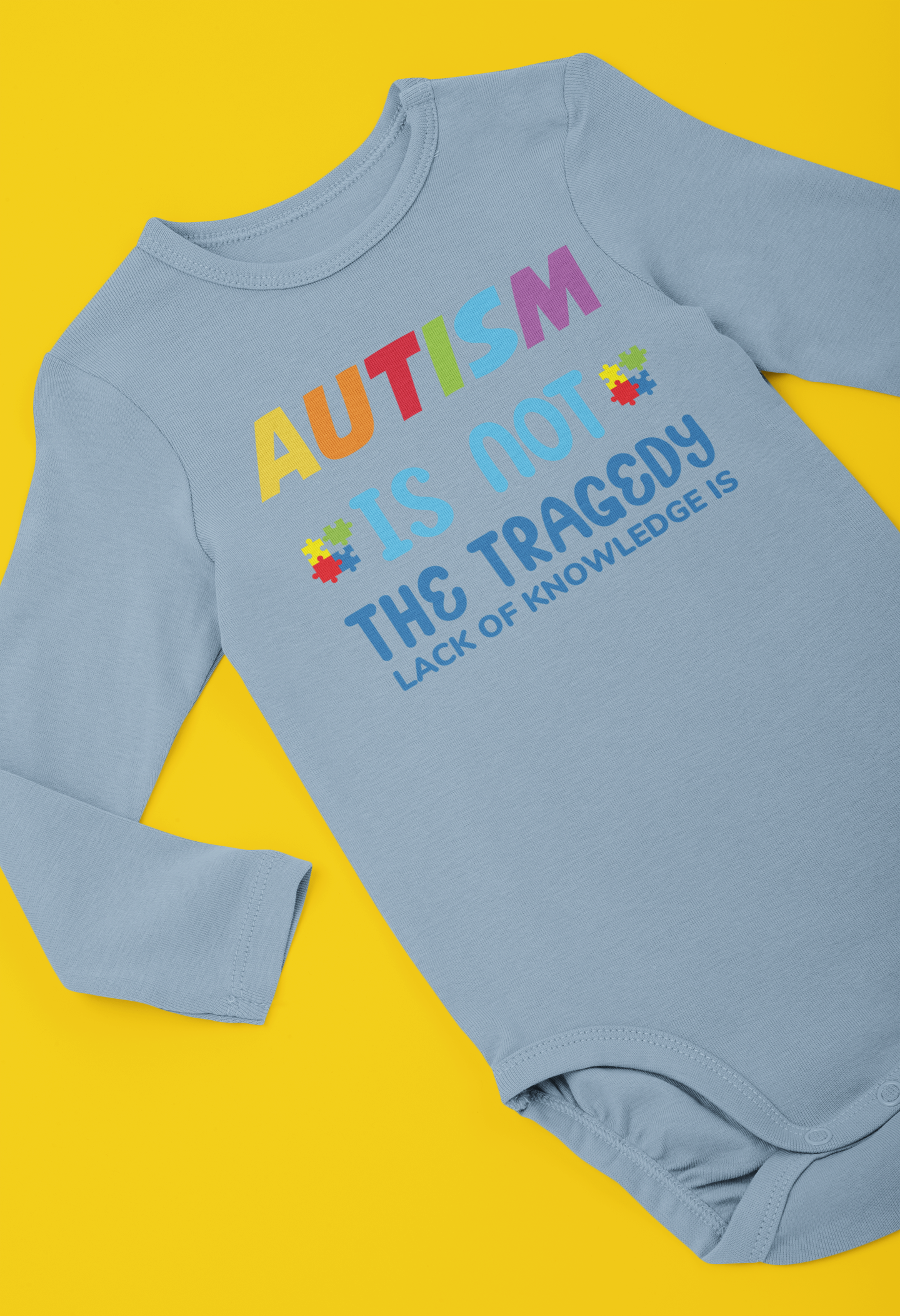 Infant Bodysuit - Autism Is Not The Tragedy